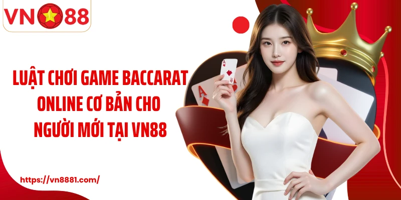 Luật chơi game Baccarat online cơ bản cho người mới tại VN88