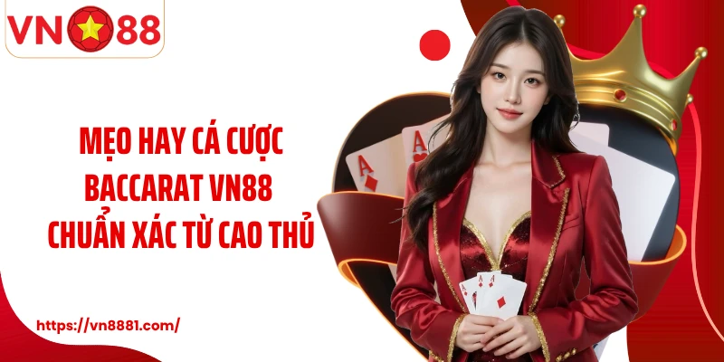 Mẹo hay cá cược Baccarat VN88 chuẩn xác từ cao thủ