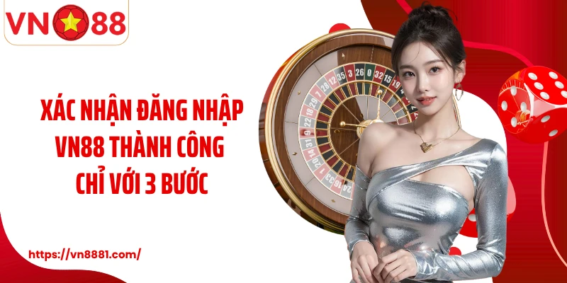 Đăng Nhập VN88 Xác nhận đăng nhập VN88 thành công chỉ với 3 bước